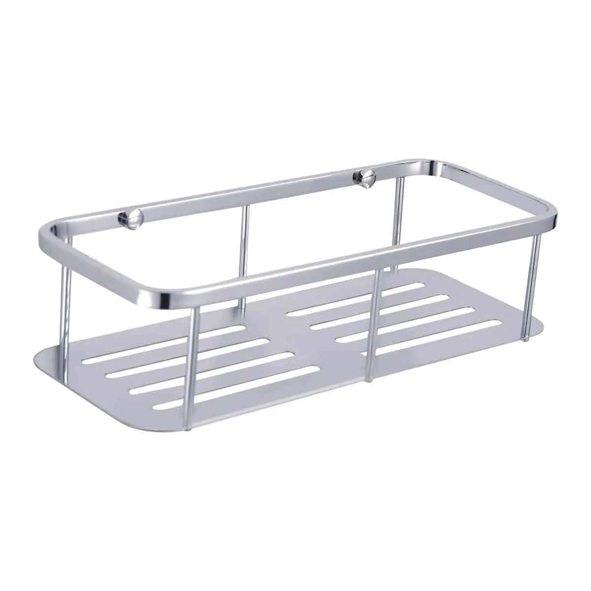 Showerdrape Contempo Wall Mounted Stainless Steel Chrome Bottle Basket