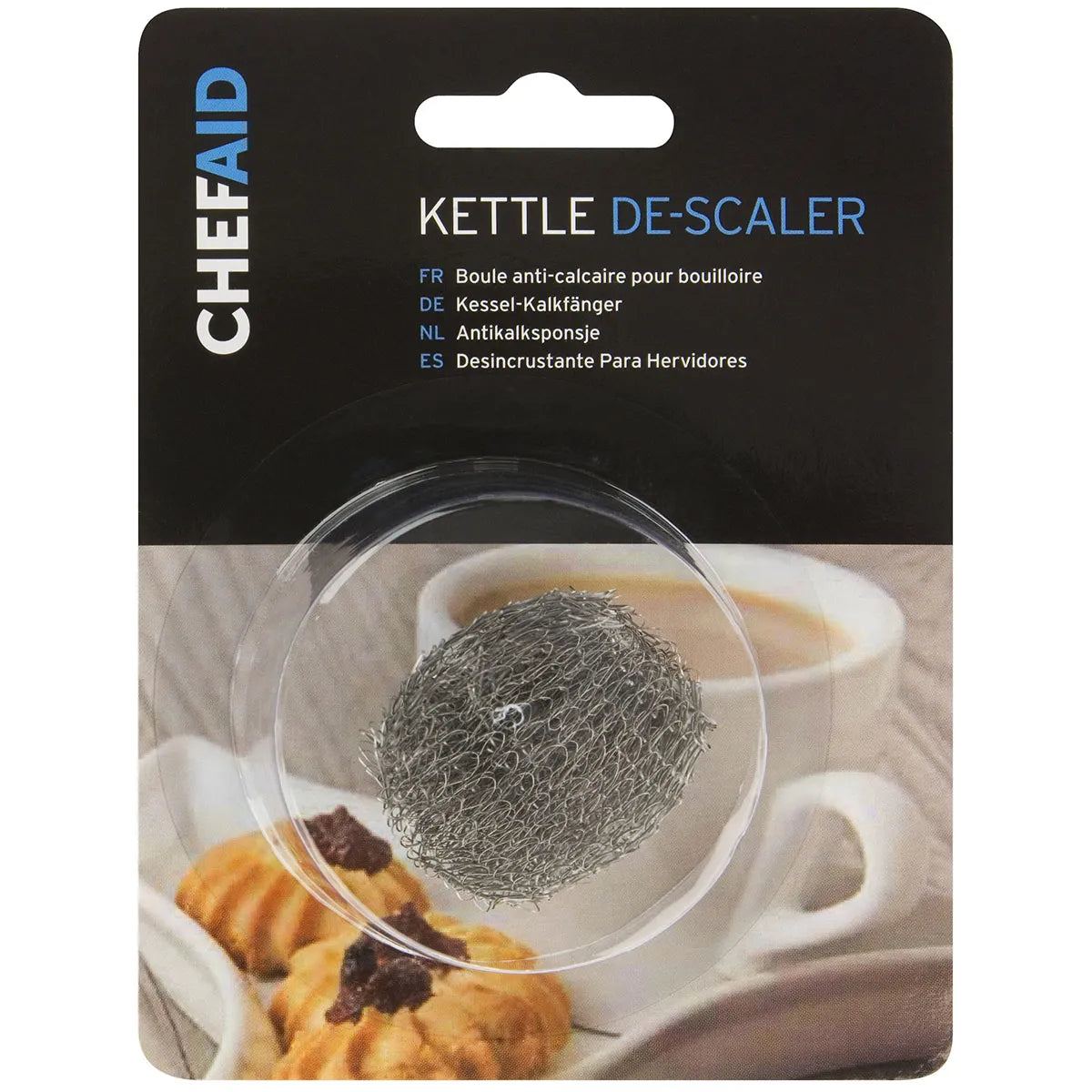 Chef Aid Stainless Steel Doughnut Kettle Descaler