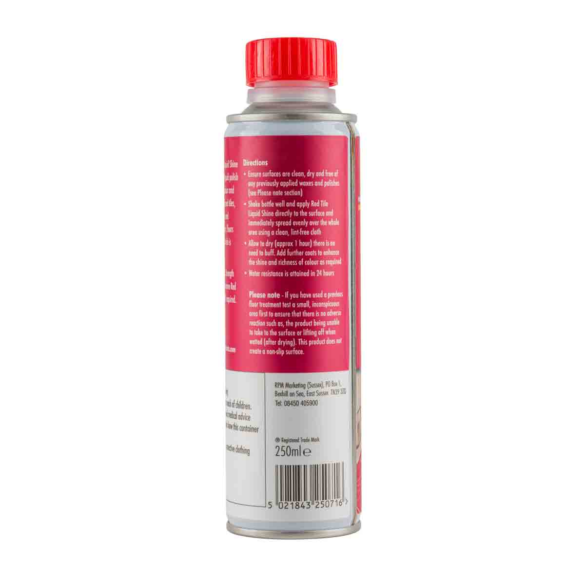 Tableau Red Liquid Tile Shine