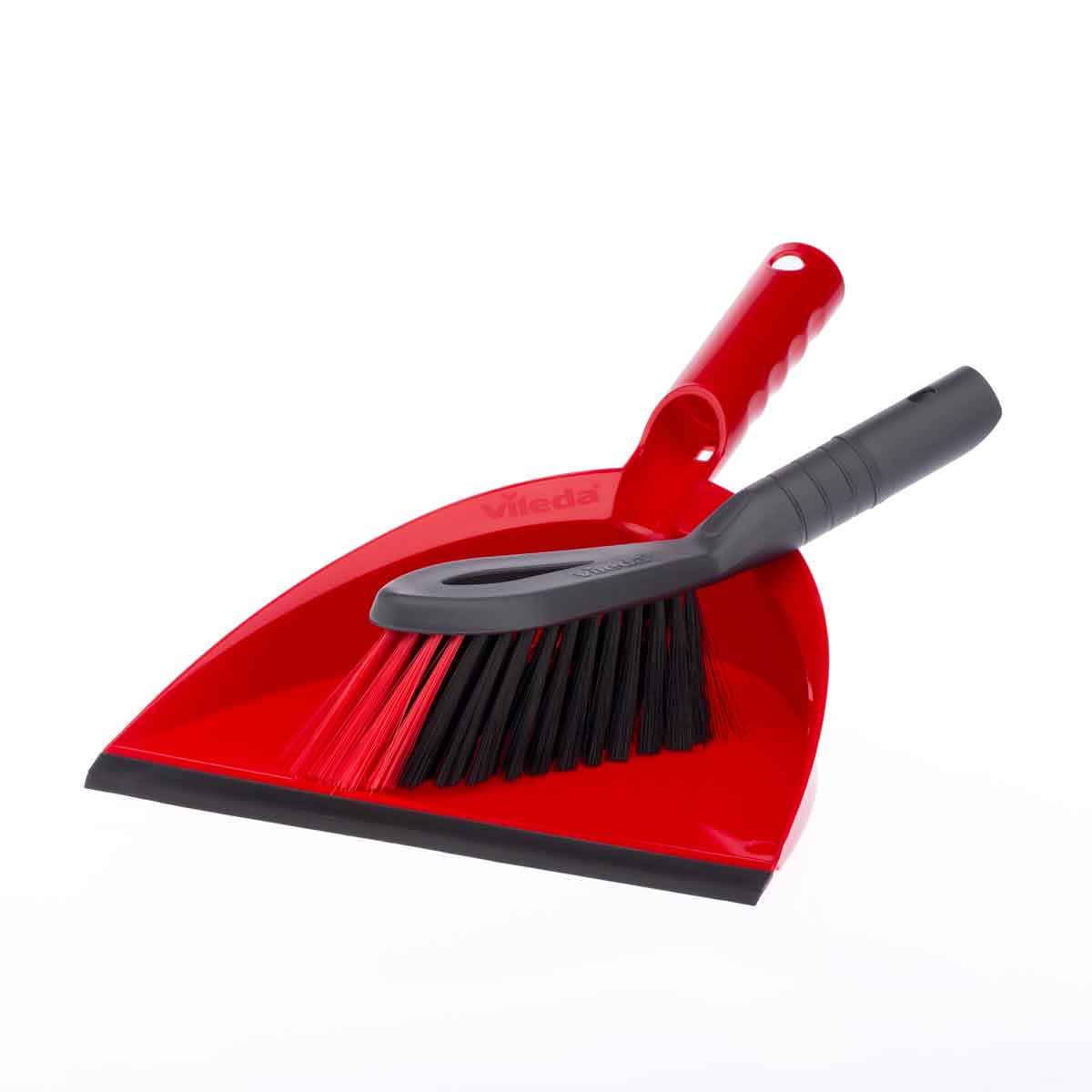 Vileda 2 in 1 Dustpan & Brush Set