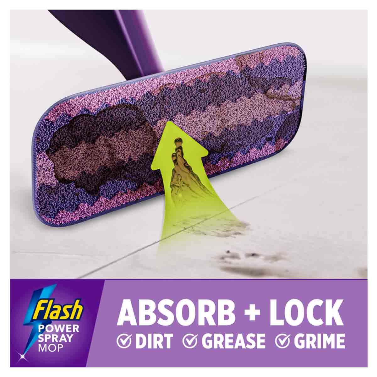 Flash Powerspray Mop Starter Kit