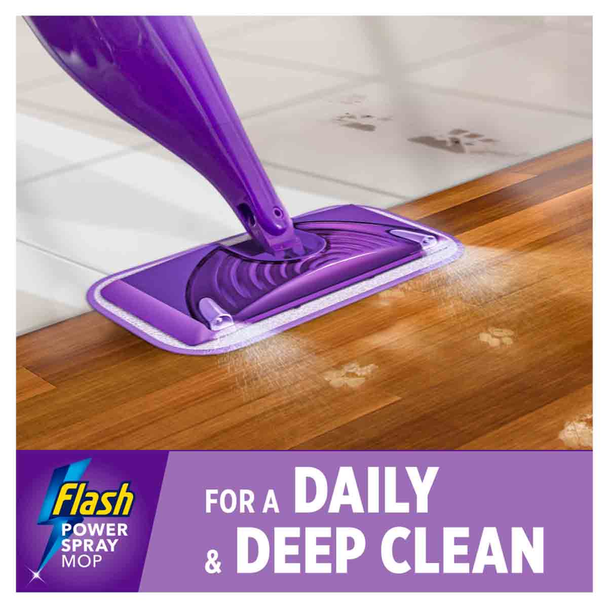 Flash Powerspray Mop Starter Kit