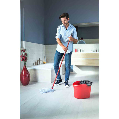 Vileda Supermocio Micro & Cotton Mop - Red