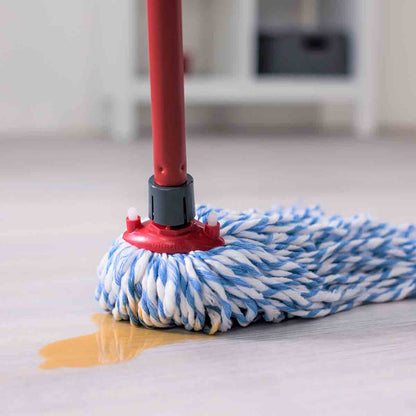 Vileda Supermocio Micro & Cotton Mop - Red