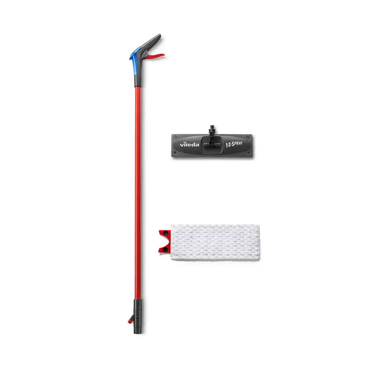 Vileda 1-2 Spray Mop - Red