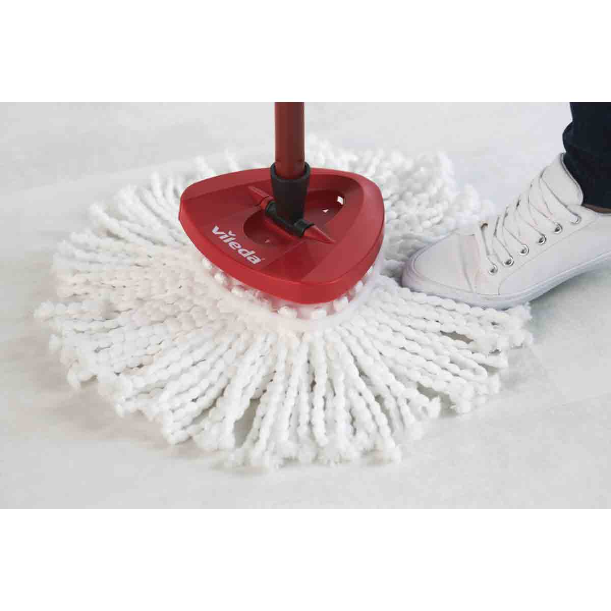 Vileda Easy Wring & Clean & Turbo Smart Mop Refill - White