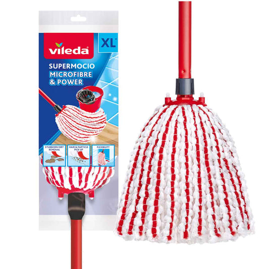 Vileda Supermocio Microfibre & Power Mop