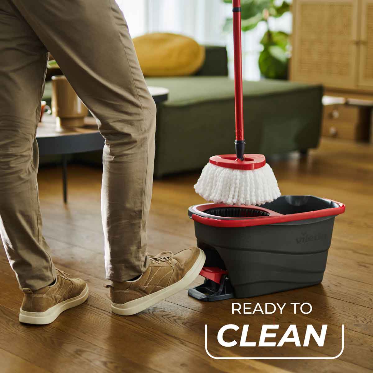 Vileda Turbo Smart Mop and Bucket