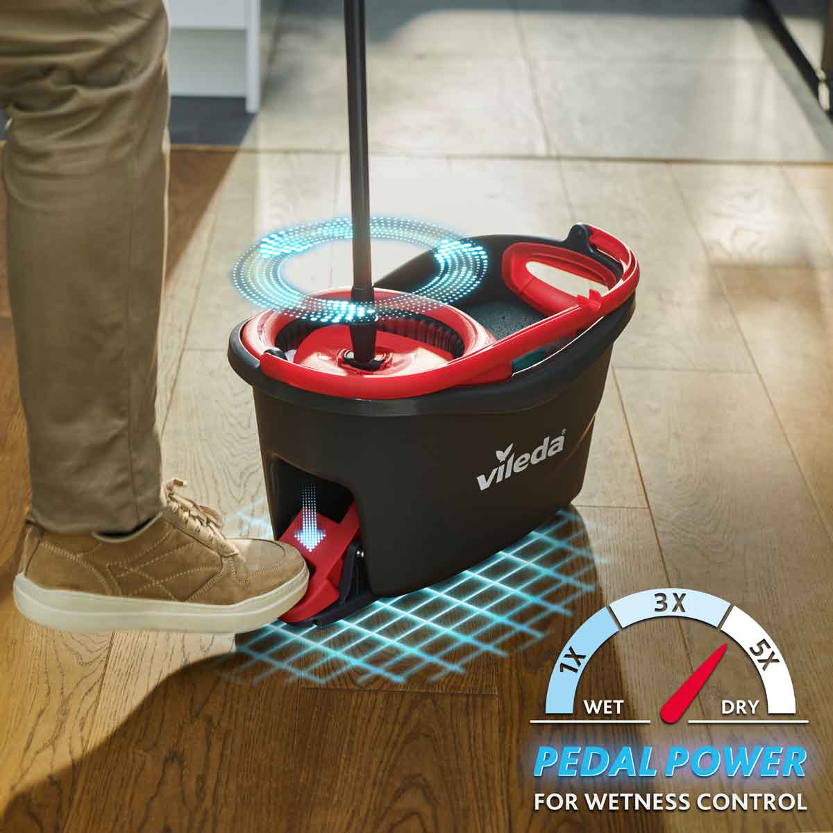 Vileda Turbo Smart Mop and Bucket