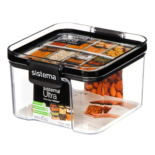 Sistema Ultra 460ml Square Tritan Canister