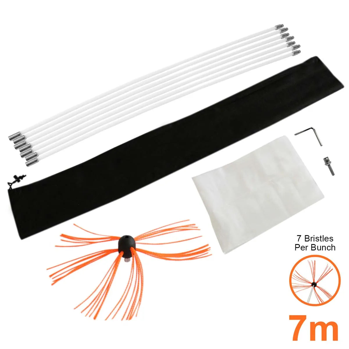 Maxblast 7M Chimney Sweeping Brush