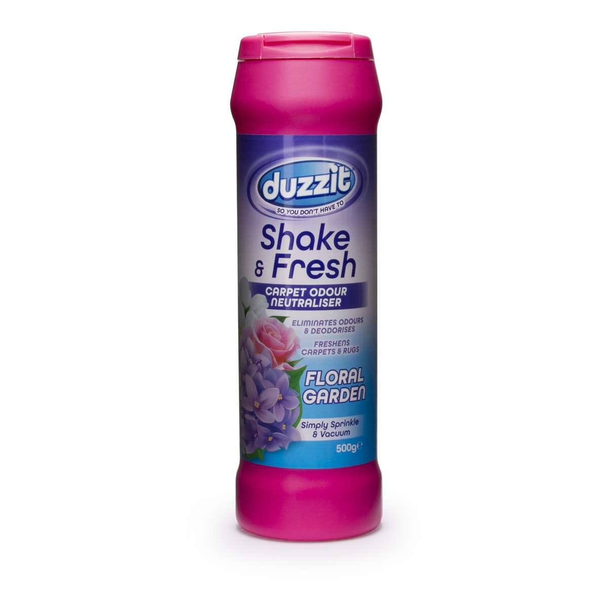 Duzzit Shake & Fresh Floral Carpet Deodoriser 500g