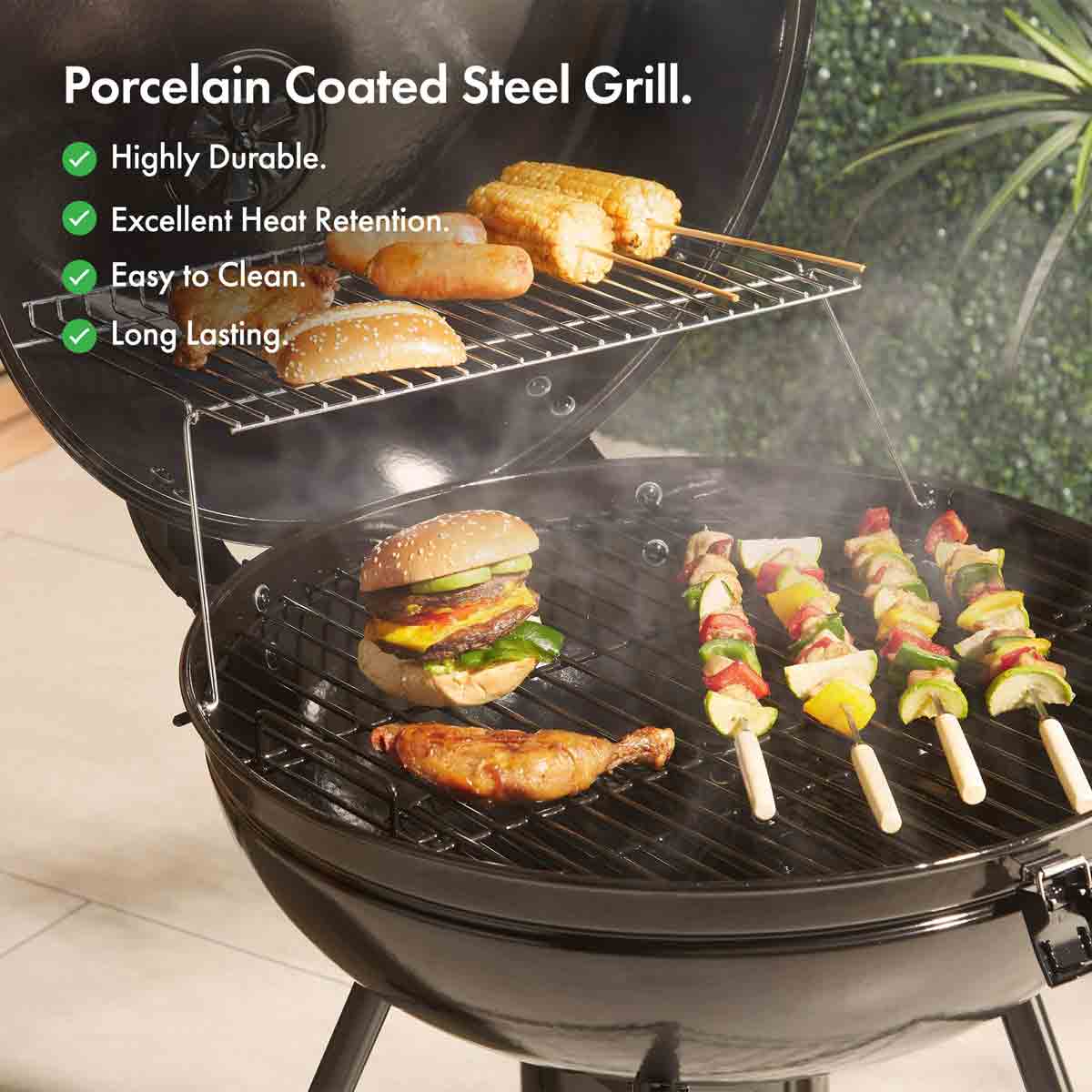 Vonhaus Kettle Charcoal BBQ