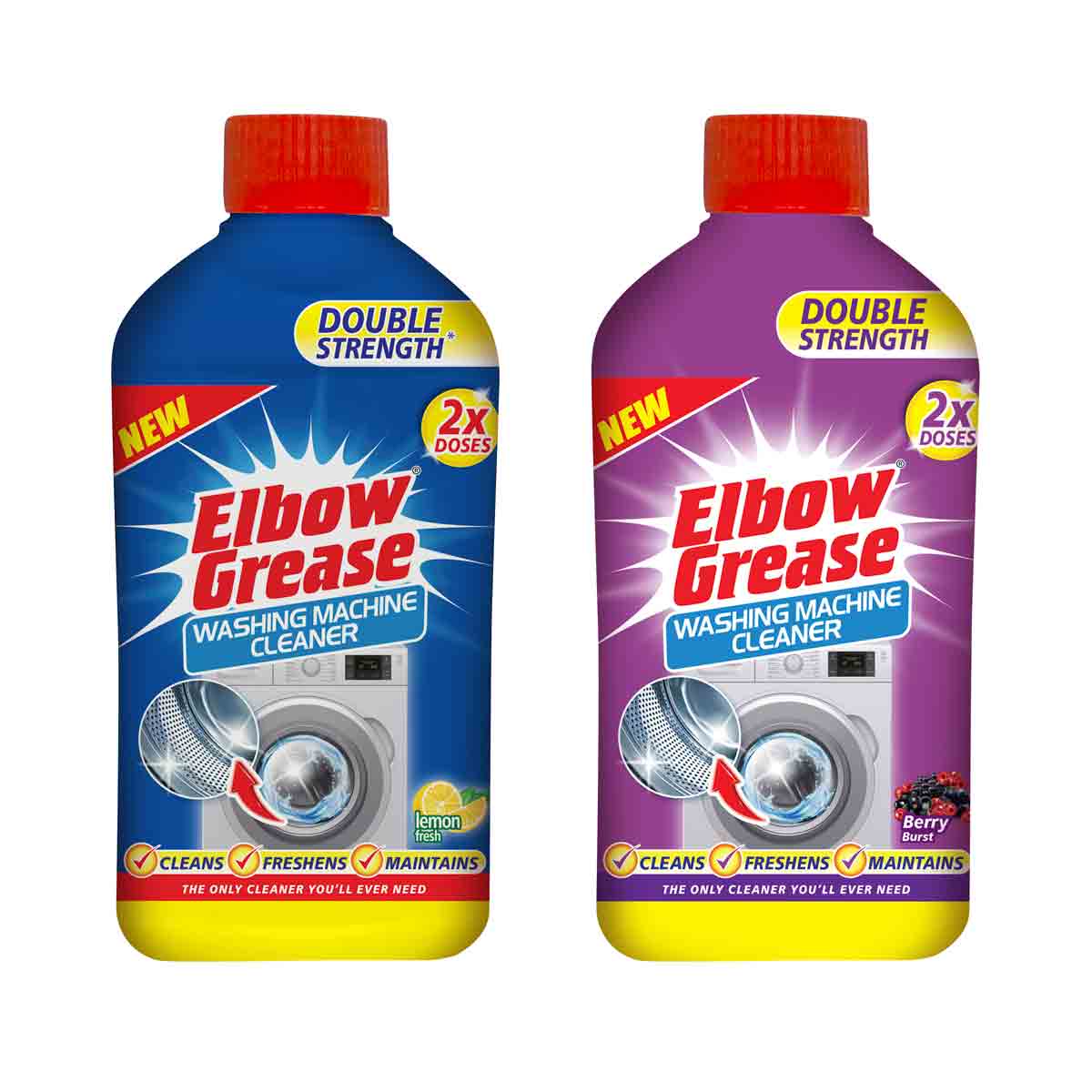 Elbow Grease Washing Machine Cleaner Mixed Lemon Berry 250Ml