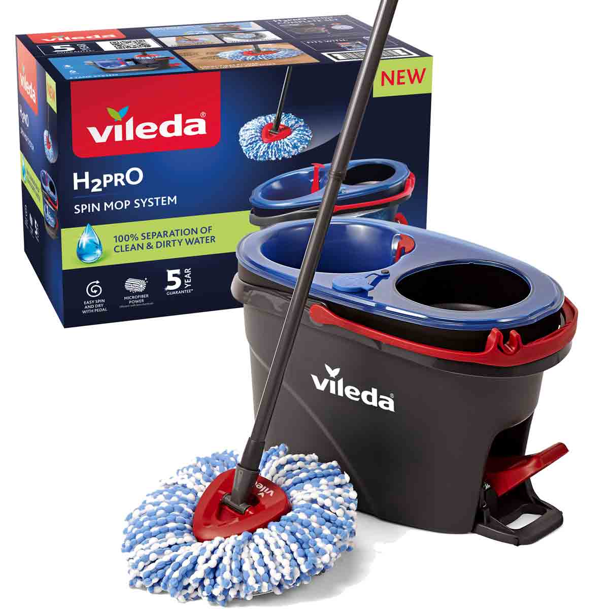 Vileda Mop H2Pro Spin System