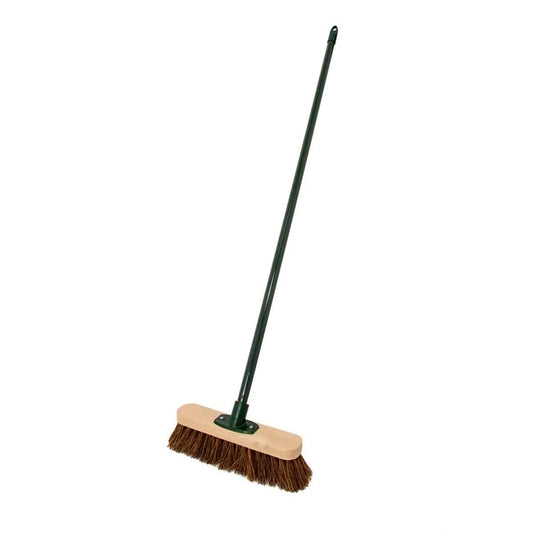 Charles Bentley 11.4" Stiff Bassine Bristled Broom