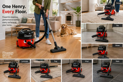 Henry Xtra Corded Bagged Cylinder Vacuum Cleaner