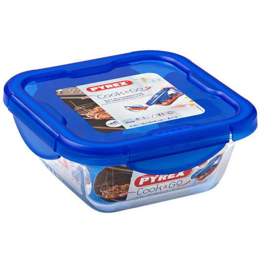 Pyrex Cook & Go Square Dish - 800ml