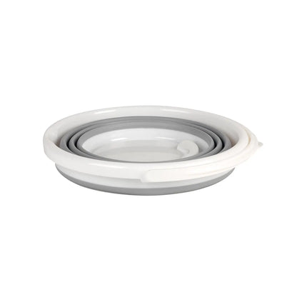 Beldray 10 Litre Collapsible Bucket - White & Grey